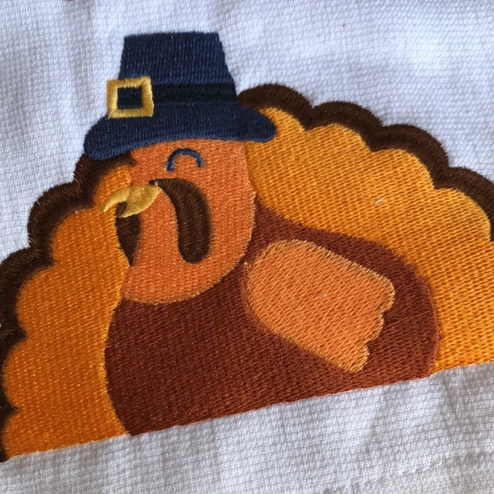 Thanksgiving Turkey Kitchen Towels s/2